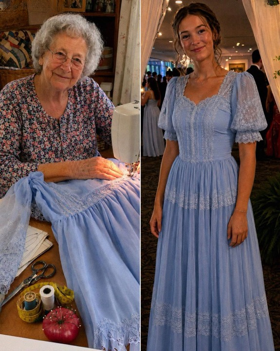 I Wore the Prom Dress My Grandmother Made for Me — Then I Found a Hidden Note Sewn Into the Lining That Changed My Life