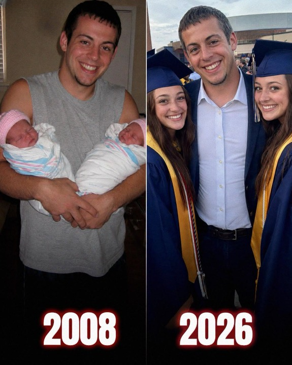 I Raised My Twin Daughters on My Own for 18 Years — Then a Surprise Guest Appeared at Their Graduation and What Happened Next Left the Entire Auditorium Silent