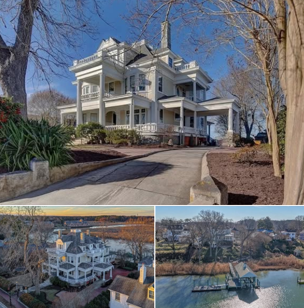 Historic Lakefront Living: Discover the Timeless Appeal of This Beautiful 1902 Home Featuring 5 Bedrooms and 5 Bathrooms