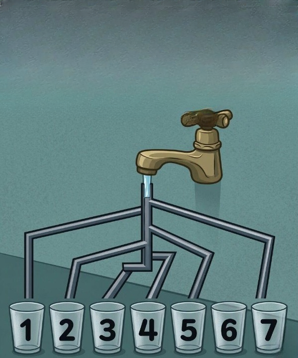 Understanding Water Pipe Logic Puzzles: How Careful Observation Leads to the Correct Answer