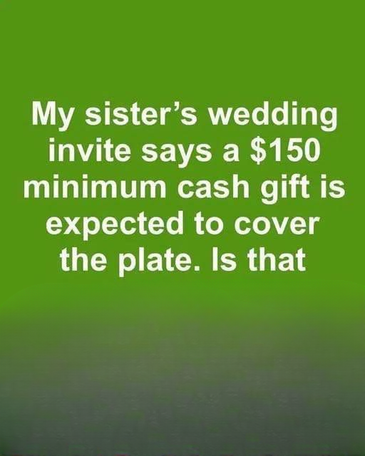 Should Couples Ask Wedding Guests for a Minimum Cash Gift? A Look at Modern Wedding Etiquette and Changing Traditions