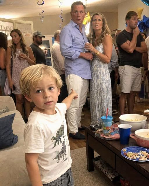 During My Wife’s Birthday Celebration, Our Five-Year-Old Made an Unexpected Comment That Left the Room Silent—Until Everyone Learned What He Really Meant
