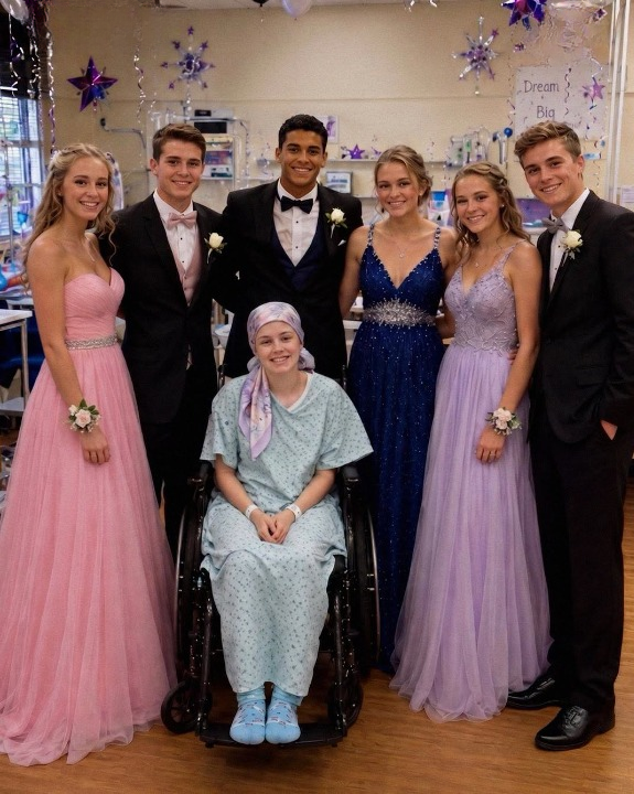 The Hospital Hallway Prom: The Diagnosis, the Classmates’ Surprise, and the Letter in the Envelope