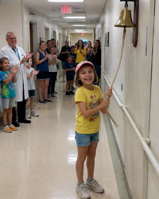 The Echo of the Victory Bell: The Secret donor Who Kept My Daughter’s Future Alive