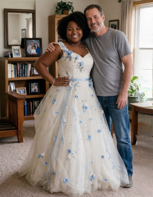 My Father Turned My Late Mother’s Wedding Dress Into My Prom Gown—What Happened That Night Changed the Way I Saw Strength Forever