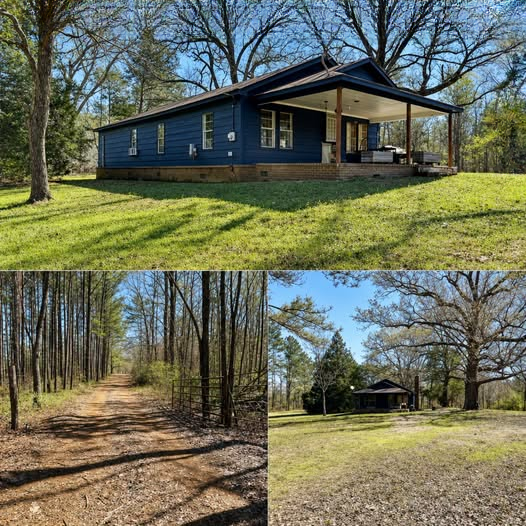 Affordable Country Living: Classic Farmhouse on Approximately 8 Acres Offers Endless Potential
