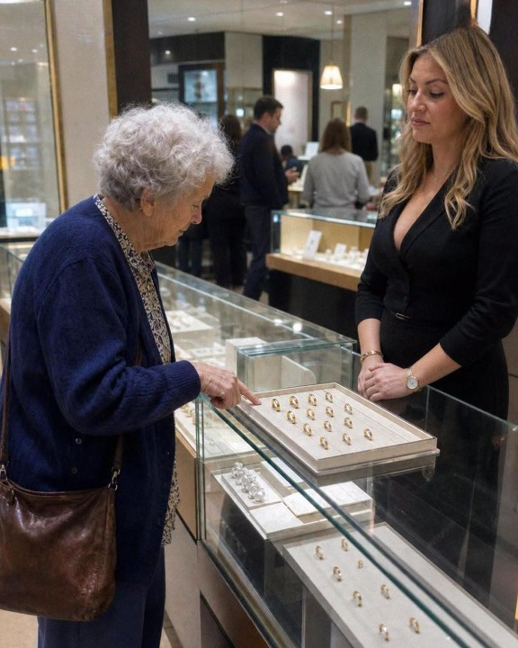 An Entitled Luxury Jewelry Store Saleswoman Refused to Let My Sick Grandmother Try on an Anniversary Ring Because She ‘Didn’t Look Like a Buyer’ — But She Regretted It Instantly When the Billionaire Owner Walked In and Revealed Who We Really Were