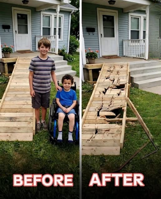 My 12-Year-Old Son Built a Ramp So Our Young Neighbor Could Finally Play Outside—What Happened Next Reminded Our Entire Community What Kindness Can Do
