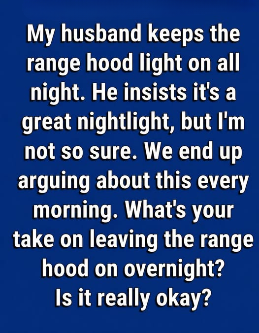 Should You Leave Your Kitchen Range Hood Light On All Night? Here’s What Homeowners Should Know