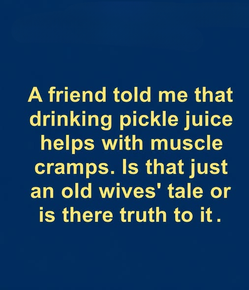Pickle Juice and Muscle Cramps: What Research Actually Says About This Popular Remedy