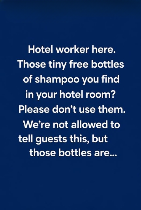 Think Before Using Hotel Shampoo: What Travelers Should Know About Bathroom Amenities