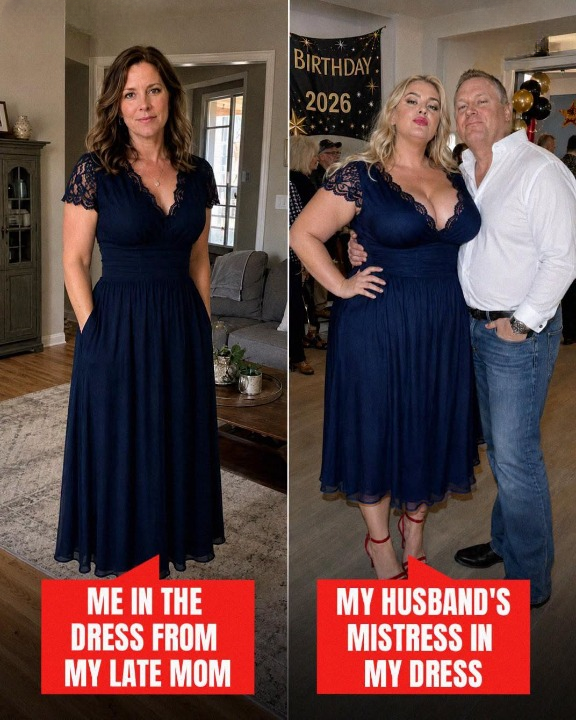 My Husband Locked Me Out After I Asked for a Divorce — Weeks Later, His New Girlfriend Wore My Late Mother’s Dress, and One Hidden Pocket Changed Everything