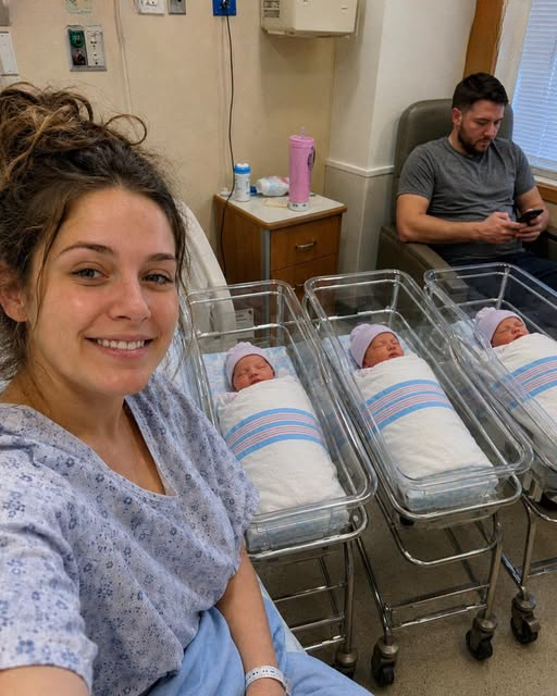 My Husband Left Me Alone With Our Newborn Triplets Because the Birth Was “Too Stressful” — What He Found When He Returned Changed Everything