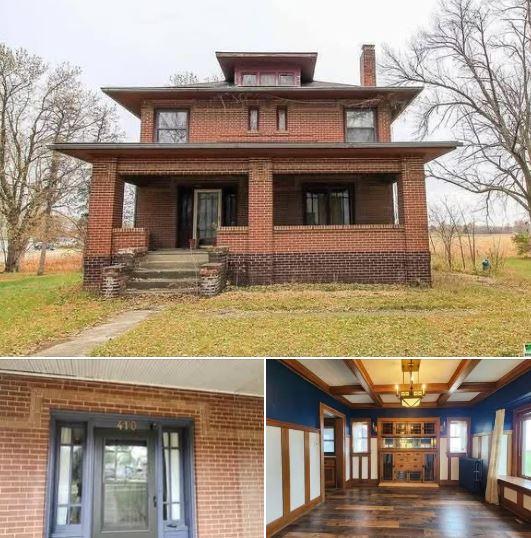 Built in 1916 and Listed for Only $32,500: A 3-Bedroom Home With 2,358 Square Feet of Potential