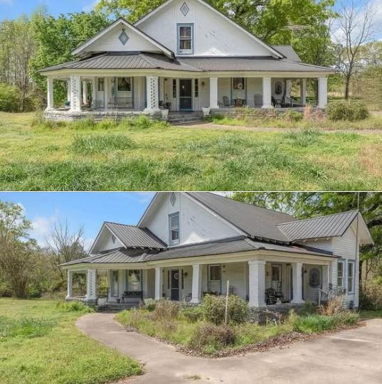Price Cut to $219,000: An Early-1900s 4-Bedroom Home on 9 Acres With Fruit Trees and a Barn