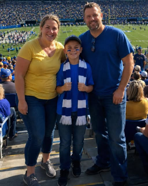 A Football Game Became an Unforgettable Family Moment When a Surprise Announcement Revealed a Secret No One Had Expected