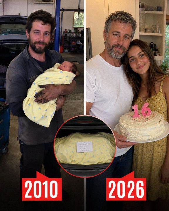 Sixteen Years After Finding a Newborn in a Car Trunk, a Mechanic Discovers a Second Hidden Clue That Changes Everything He Thought He Knew About His Daughter