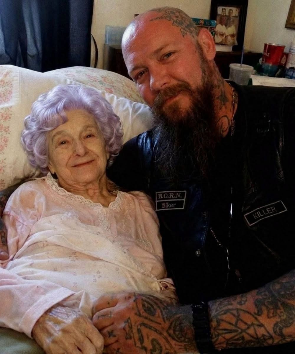 My 81-Year-Old Mother Chose a Tattooed Biker as Her Caregiver, and I Couldn’t Understand Her Decision Until I Learned the Unexpected Reason Behind It