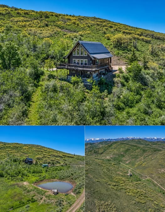 Hidden Mountain Cabin in Utah Offers a Peaceful Escape Surrounded by Nature