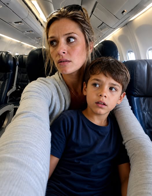 My Son and I Secretly Took My Pilot Husband’s Flight to Surprise Him — Then His Announcement Changed Everything