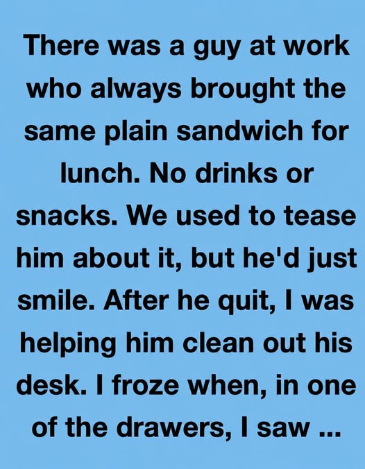 The Sandwich Man’s Secret: How One Simple Lunch Became a Lifelong Mission