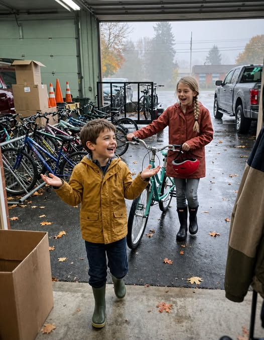 My 8-Year-Old Gave Her Old Bike to Our Elderly Neighbor—The Next Morning, Our Lawn Was Covered in Bicycles