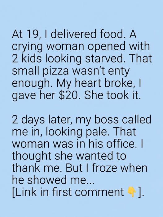 The $20 Gesture That Changed Two Lives in Ways Neither Expected