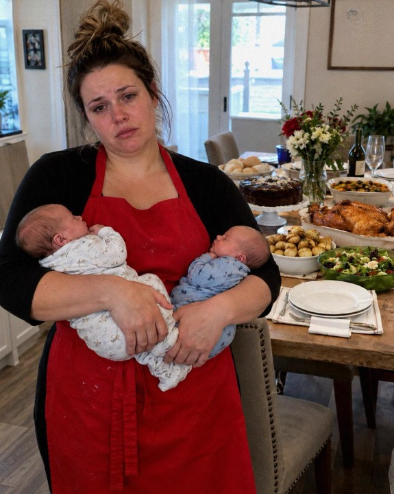 My Husband Told Me to Stay Upstairs During His Important Promotion Dinner Because I Had Just Had Twins — I Agreed, but He Never Expected What I Had Left Behind