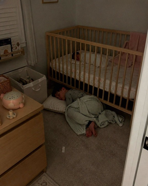 My Seven-Year-Old Son Started Sleeping Beneath His Newborn Sister’s Crib Every Night—Then One Night at 2 A.M., I Heard What He Whispered and Realized There Was Something He Had Been Afraid to Tell Me