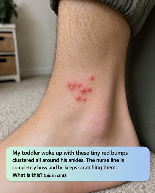 My Toddler Suddenly Developed Several Small Red Bumps Around His Ankles and Keeps Scratching Them—What Could Be Causing Them and When Should Parents Seek Medical Advice?