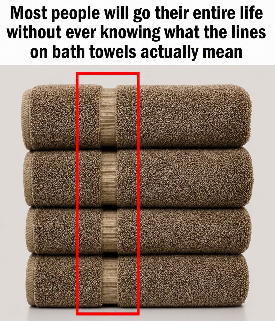 Why Towels Have That Flat Woven Strip: The Practical Purpose Behind the Design