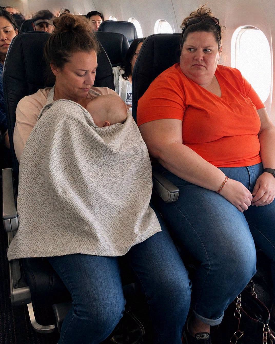 A Grieving Mother Was Breastfeeding Her Five-Month-Old Baby on a Flight When a Fellow Passenger Complained, but Her Eight-Year-Old Daughter Responded With Unexpected Kindness