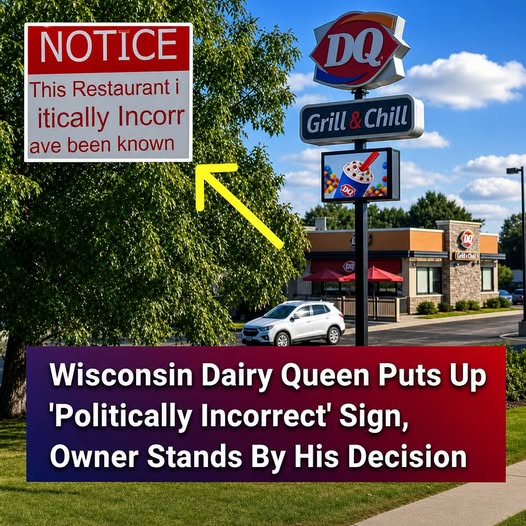 The Wisconsin Dairy Queen Sign That Started a Conversation About Community Values