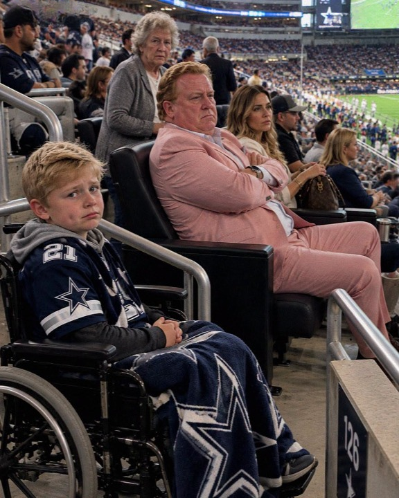 A Stranger Took the Accessible Football Seats I Had Saved Months to Afford for My Son, Who Uses a Wheelchair—Then an Elderly Woman Opened an Old Lunchbox and Changed the Entire Situation