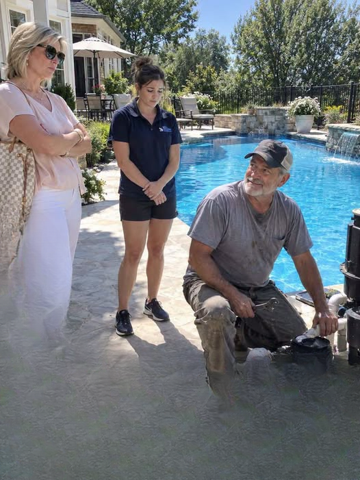 My Dad Repaired My Boss’s Pool and Was Told He Wouldn’t Be Paid—Then an Unexpected Discovery Beneath the Water Changed Everything