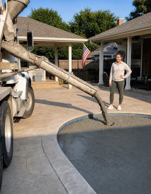 My Neighbor Filled My Pool With Concrete Because My Children Were Too Loud