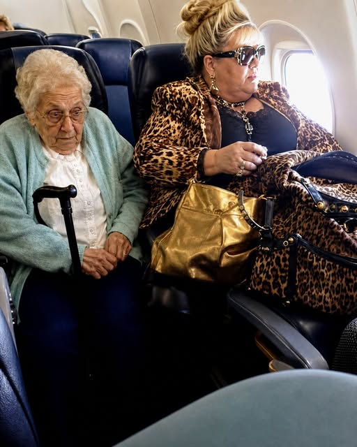 A Woman Took Over Part of My Grandmother’s Plane Seat—Then Grandma Surprised Everyone