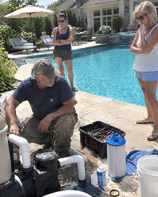 My Dad Finished Repairing My Boss’s Pool and Was Refused Payment—Then One Look at the Water Told Him Exactly What to Do…