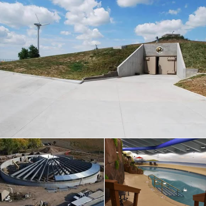 Established 1960 Three-Bedroom, Two-Bathroom Residence With a Distinctive Bunker-Style Design and Flexible Living Space