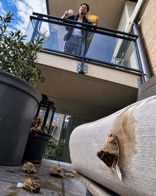 My Upstairs Neighbor Kept Throwing Tea Bags Onto My Balcony—So I Finally Found a Peaceful Way to Stop It