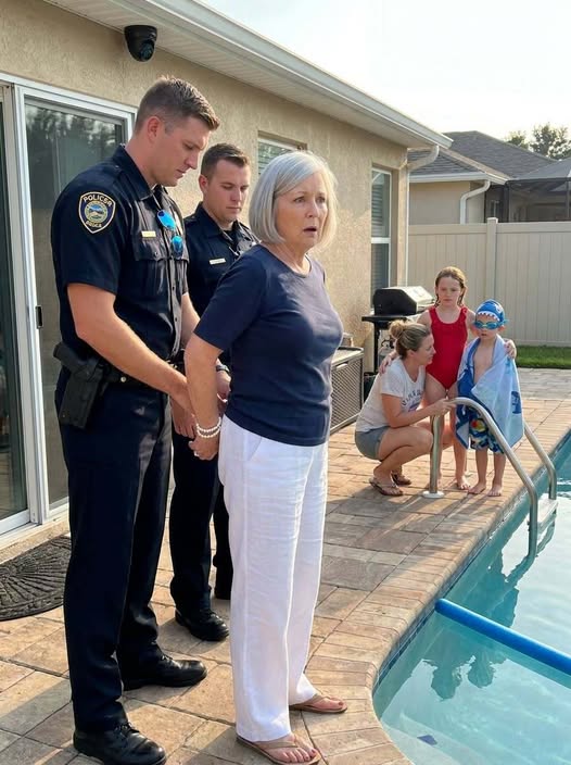 She Called the Police on My Children for Swimming in Their Own Pool—Then the Backyard Camera Told the Real Story