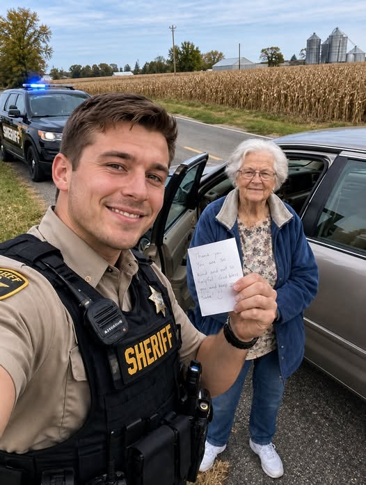 A Deputy Mocked My 71-Year-Old Mother’s Temporary License and Left Her Standing in the Heat — Then One Radio Call Changed Everything