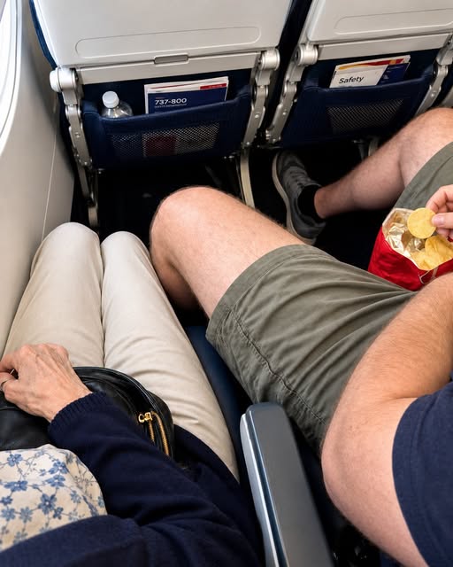 A Man Kept Taking Over My Airplane Seat for Hours — When He Returned From the Restroom, He Couldn’t Believe What I Had Done