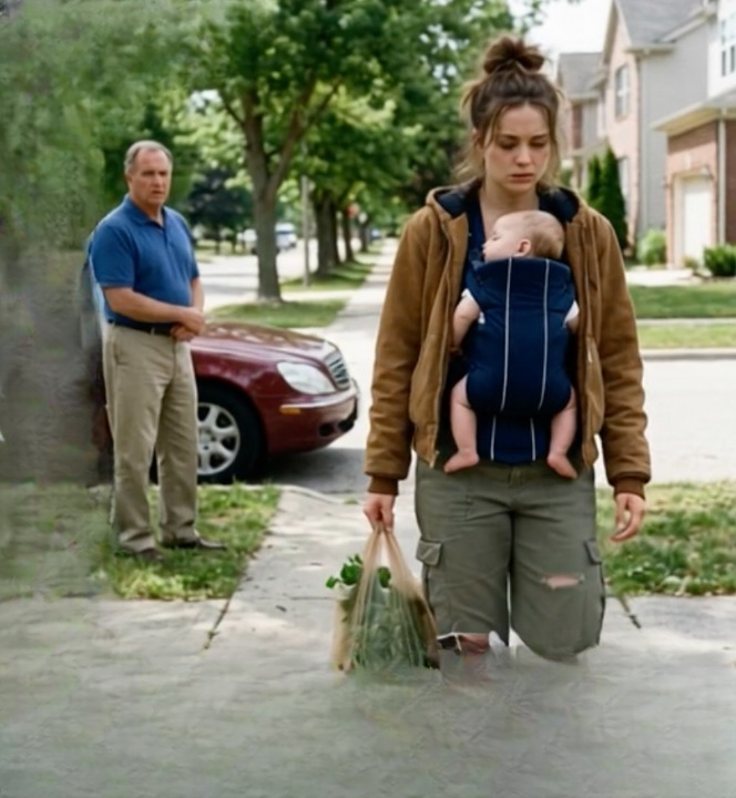 My Father Found Me Walking Home With My Baby and Groceries — Then He Learned Why I Had Lost Access to My Car